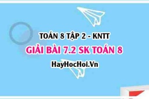Bài 7.2 SGK Toán 8 Tập 2 Kết nối tri thức